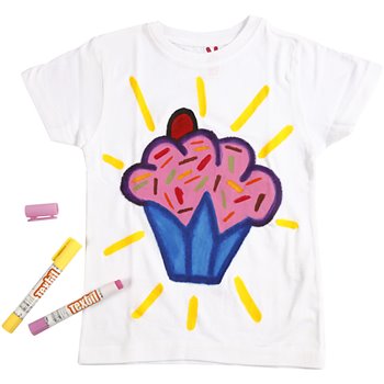 Pintura textil Playcolor - 6 unidades