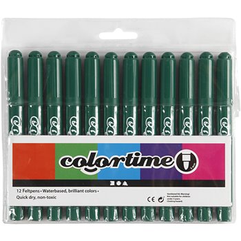 Colortime rotuladores - 12 unidades