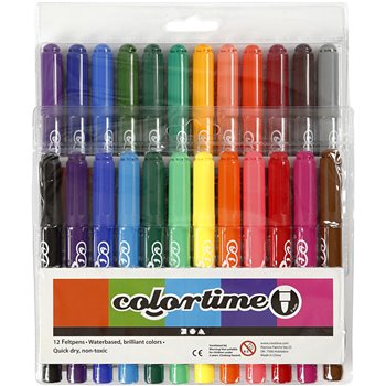 Colortime rotuladores - 24 unidades