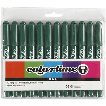 Colortime rotuladores - 12 unidades
