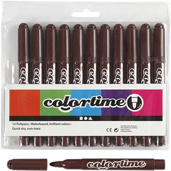 Colortime rotuladores - 12 unidades