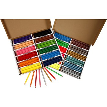 Lápices de colores Colortime - 144 unidades