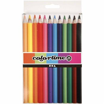 Lápices de colores Colortime - 12 unidades