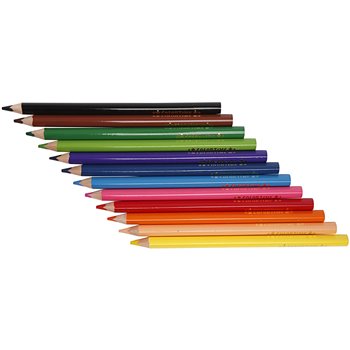 Lápices de colores Colortime - 12 unidades