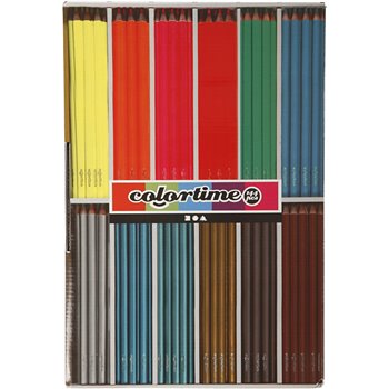 Lápices de colores Colortime - 144 unidades