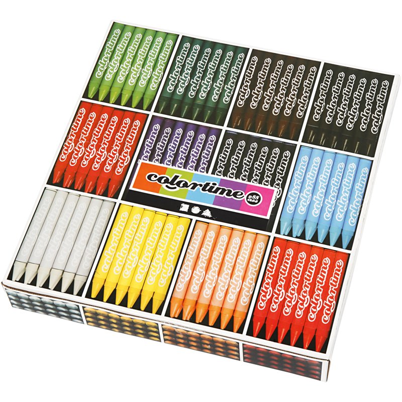 Lápices de cera ColorTime - 288 unidades