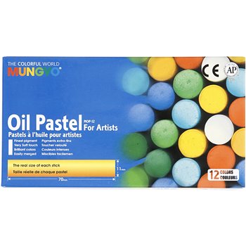 Mungyo Gallery Oil Pastel - 12 unidades