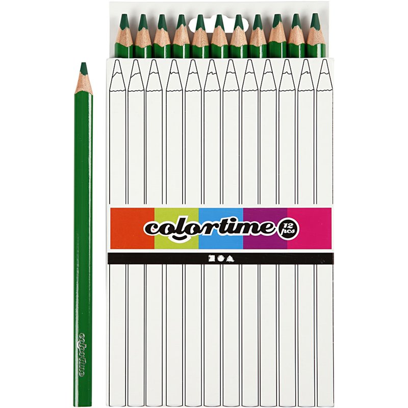 Lápices de colores Colortime - 12 unidades