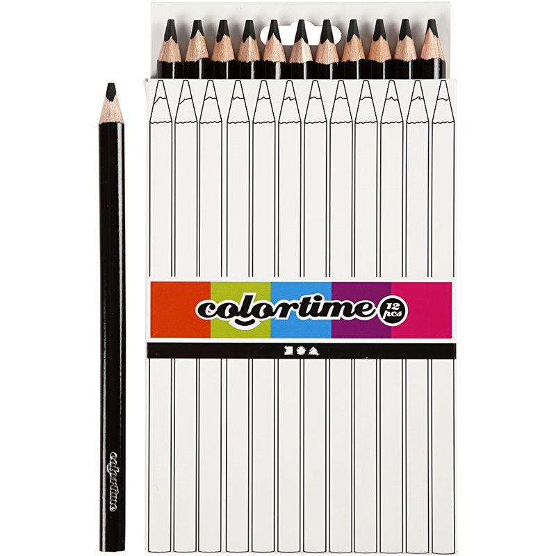 Lápices de colores Colortime - 12 unidades