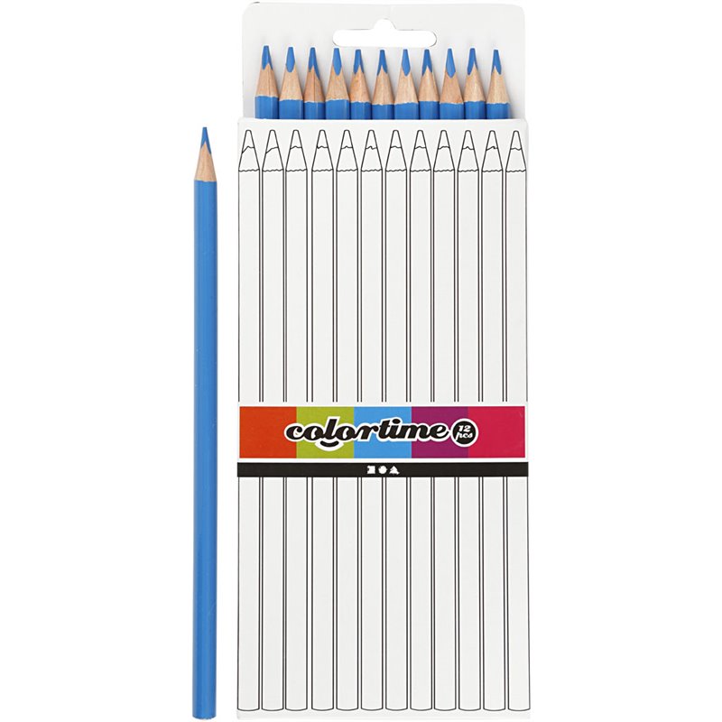 Lápices de colores Colortime - 12 unidades