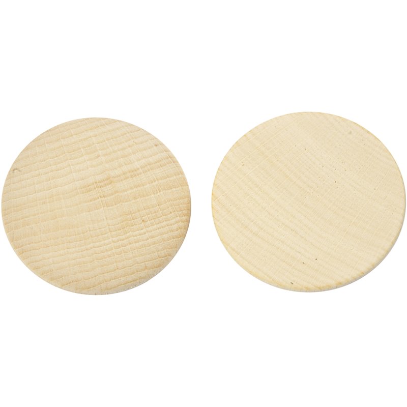Botones de madera - 5 unidades Botones de madera - 5 unidades