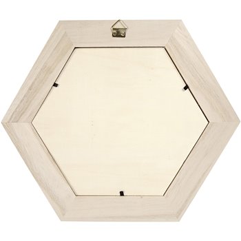 Marco de madera con cristal