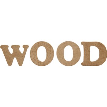 Surtido de letras y números - 288 unidades