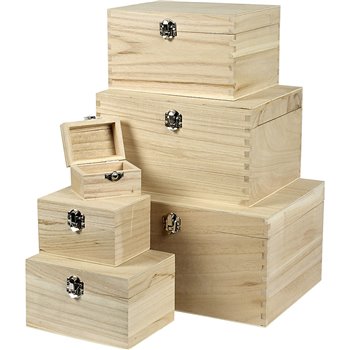 Set de cajas - 6 unidades
