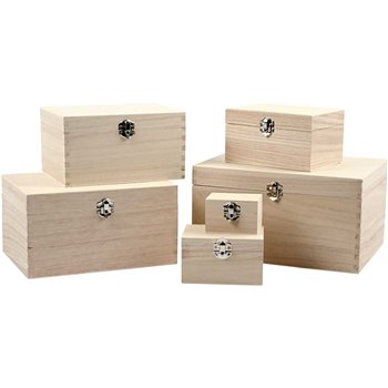 Set de cajas - 6 unidades Set de cajas - 6 unidades