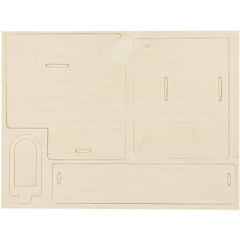 Kit de construcción 3D de madera