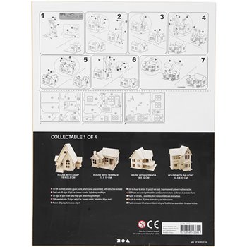 Kit de construcción 3D de madera