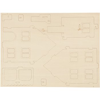 Kit de construcción 3D de madera