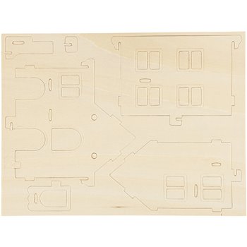 Kit de construcción 3D de madera