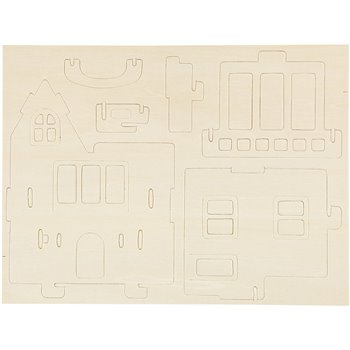 Kit de construcción 3D de madera