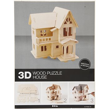 Kit de construcción 3D de madera
