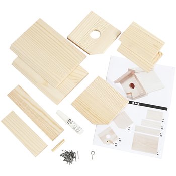 Casa de pájaro - 1 paquetes