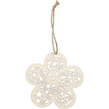 Ornamentos de madera - 90 unidades Ornamentos de madera - 90 unidades