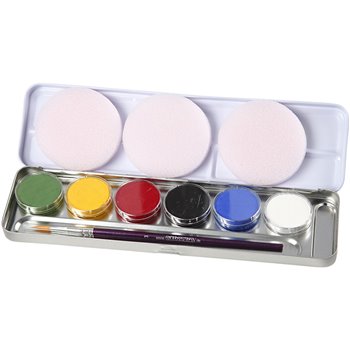 Pintura facial a base de agua - 6 color