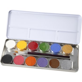 Pintura facial a base de agua - 12 color