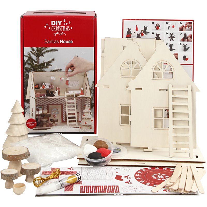 Kit para casa de Papá Noel - 1 set Kit para casa de Papá Noel - 1 set