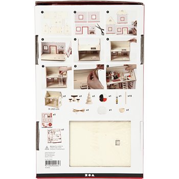 Kit para casa de Papá Noel - 1 set