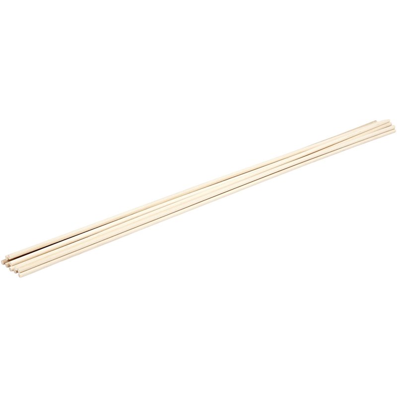 Palo de madera - 10 unidades