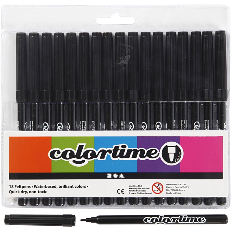 Colortime rotuladores - 18 unidades