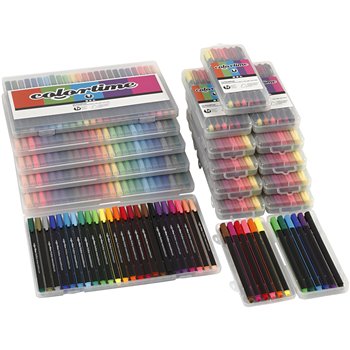 Colortime Fineliner  - 18 paquetes