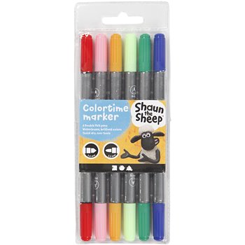 Rotuladores - 6 unidades