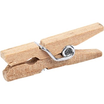 Pinza de madera - 30 unidades