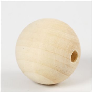 cuentas de madera - 30 unidades