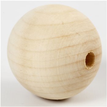cuentas de madera - 20 unidades
