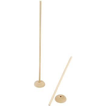 Palo con pie - 5 set