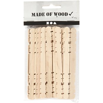 Palos de construcción de madera - 30 unidades