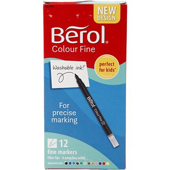 Berol Colourfine - 12 unidades