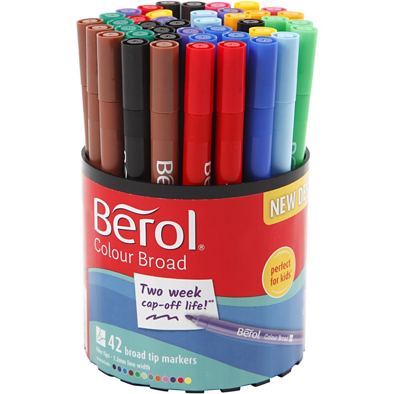 Berol Colourfine - 42 unidades