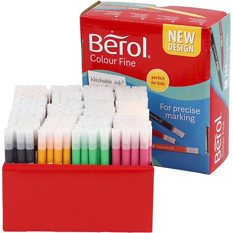 Berol Colourfine - 288 unidades