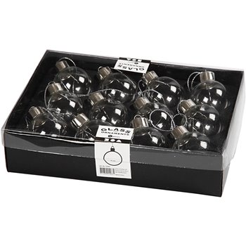 Decoración de cristal - 12 unidades