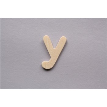 LETRA Y 2CM MADERA