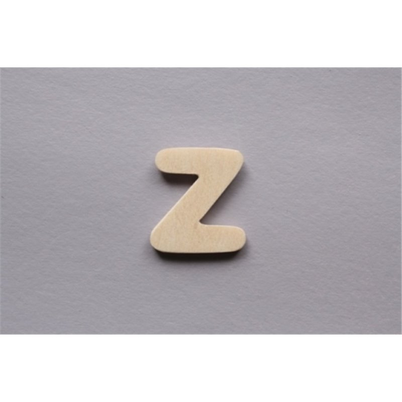 LETRA Z 2CM MADERA