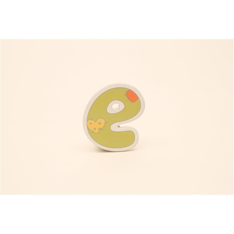 JGO 12 LETRAS E 3X3,5X2CM PINT