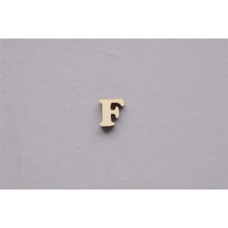 SET 12 LETRAS  F 1.7x1.5x0.4CM CHOPO
