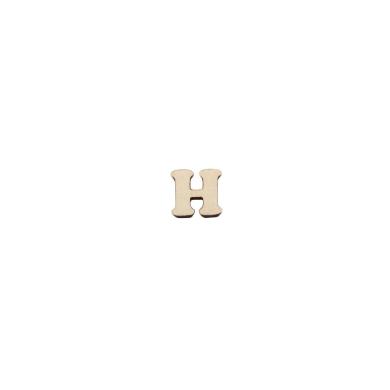 SET 12 LETRAS  H 1.7x1.5x0.4CM CHOPO