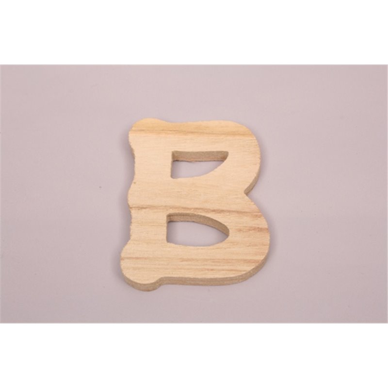 SET 10 LETRAS B 5.6X7X0.6CM CHOPO